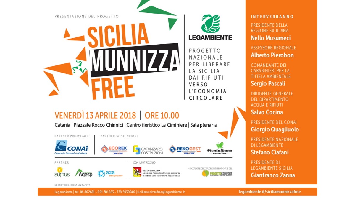 Evento Green Legambiente - Il progetto Sicilia Munnizza Free